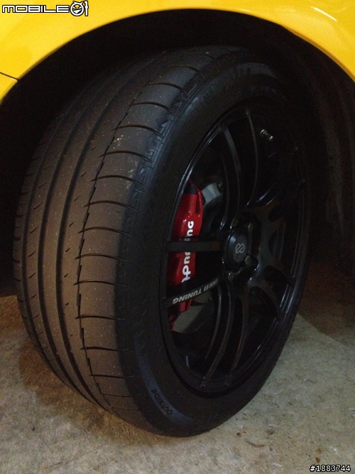 米其林 Pilot Sport 2 磨耗測試 ( 兩萬三千八百五十九公里，下課 )