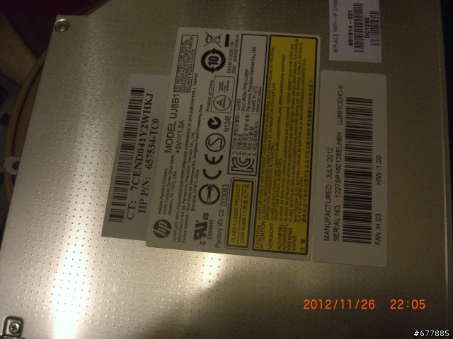 HP Pavilion g6-2004ax 跟換CPU