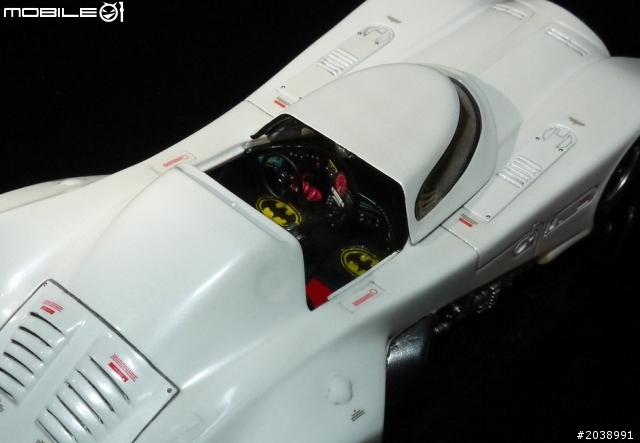 白色惡魔 蝙蝠車 珍珠白版本 (製作過程.完成圖片分享)