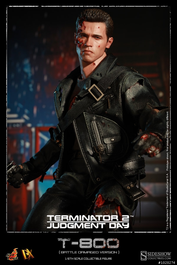 HOT TOYS DX13魔鬼終結者2阿諾T800戰損版公佈