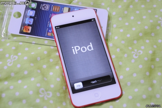 [分享] ipod touch 5 大紅+包膜