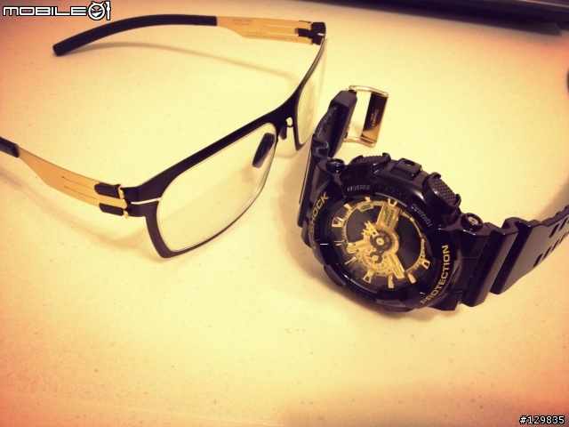 [開箱]G-SHOCK GA-110GB 黑金