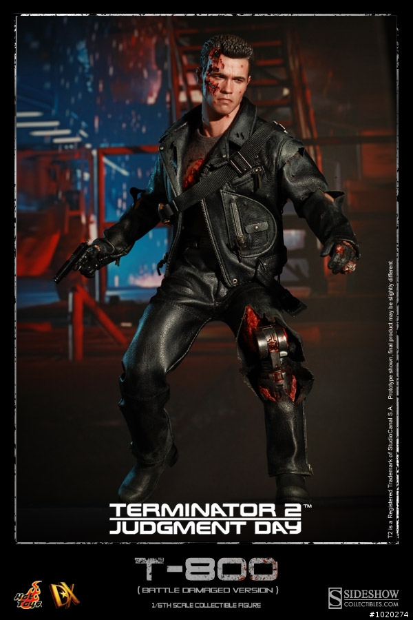 HOT TOYS DX13魔鬼終結者2阿諾T800戰損版公佈