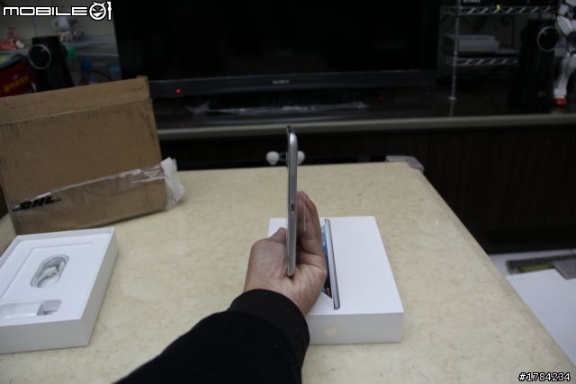 [開箱12/04更新]漂洋過海而來的"iPad Mini"32G wifi white