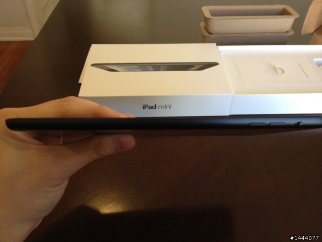 [開箱] 黑色 iPad Mini 手忙腳亂之新手開箱, 11/05新增一張中文字體圖.