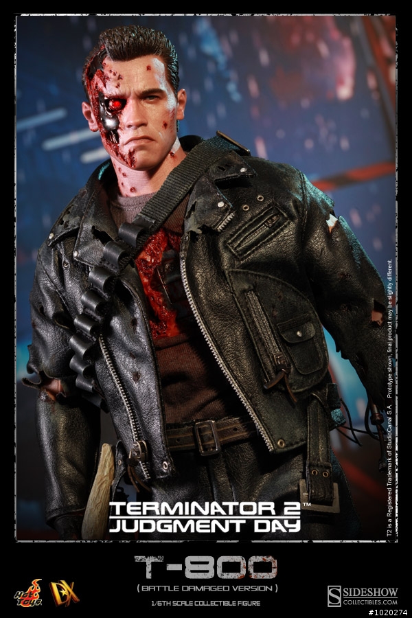 HOT TOYS DX13魔鬼終結者2阿諾T800戰損版公佈