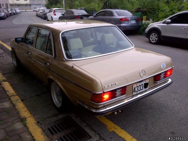 我也來老古董開箱 1981 w123