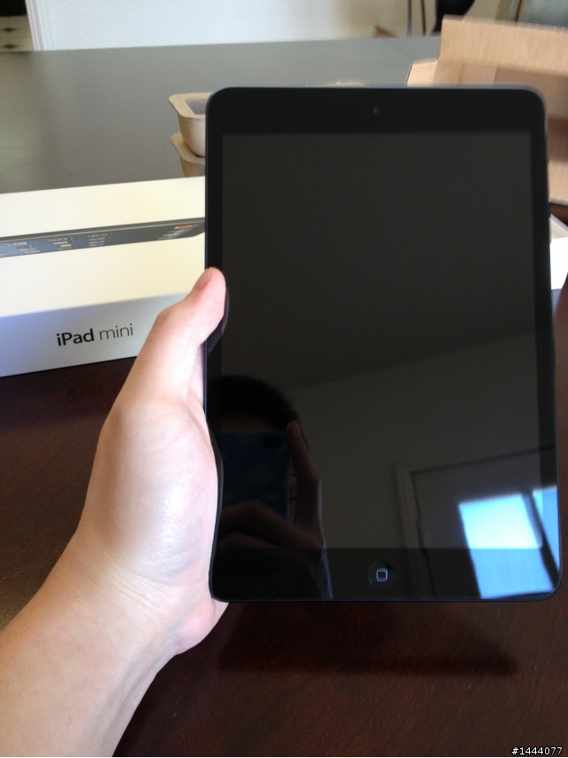 [開箱] 黑色 iPad Mini 手忙腳亂之新手開箱, 11/05新增一張中文字體圖.