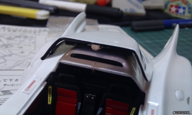 白色惡魔 蝙蝠車 珍珠白版本 (製作過程.完成圖片分享)