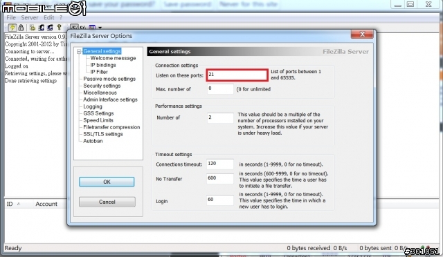 FTP問題 (DSL 6641K+Time Capsule)