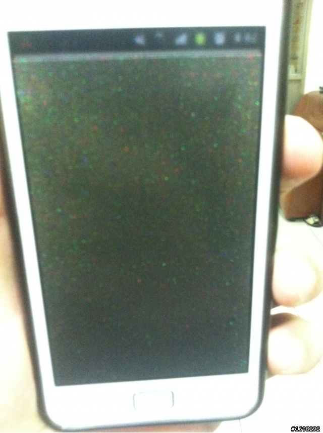 Samsung i9100 Galaxy S II 螢幕怪異求助