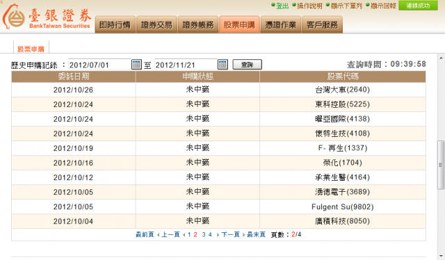 連續槓龜二十餘次後，終於中籤了..