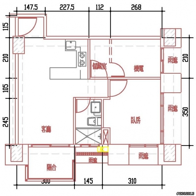 室內16坪，請益有關室內格局的問題
