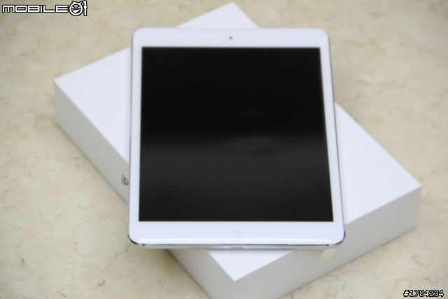 [開箱12/04更新]漂洋過海而來的"iPad Mini"32G wifi white