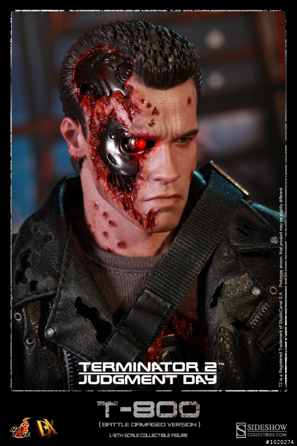 HOT TOYS DX13魔鬼終結者2阿諾T800戰損版公佈