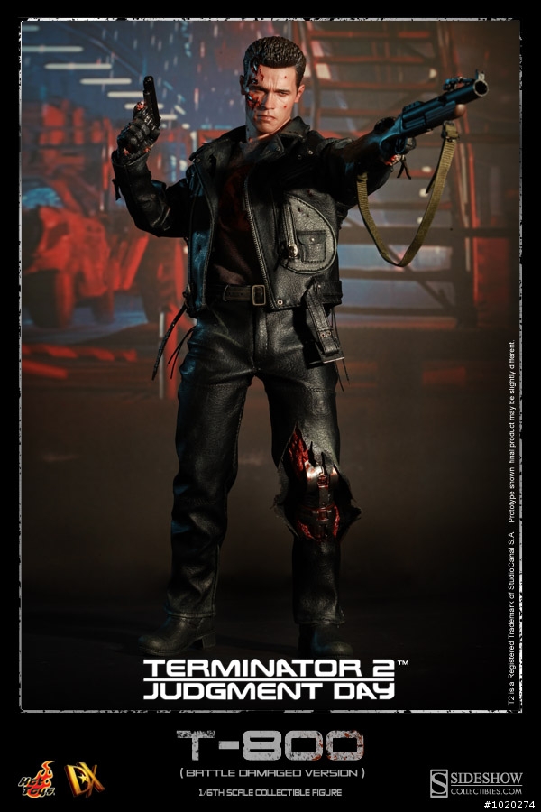 HOT TOYS DX13魔鬼終結者2阿諾T800戰損版公佈