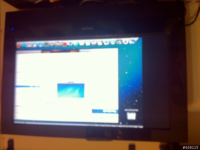 2012 MAC mini HDMI輸出到電視畫面偏一邊