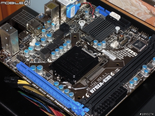 [開箱] [B75] 微星 msi B75IA-E33 迷你ITX主機板