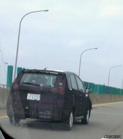 有人知道這是哪個廠牌的測試車