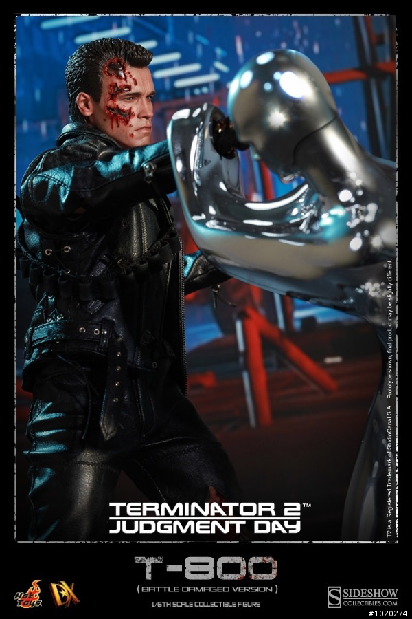HOT TOYS DX13魔鬼終結者2阿諾T800戰損版公佈