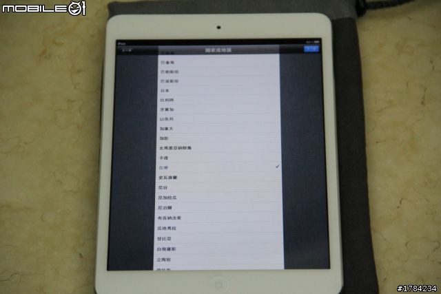[開箱12/04更新]漂洋過海而來的"iPad Mini"32G wifi white