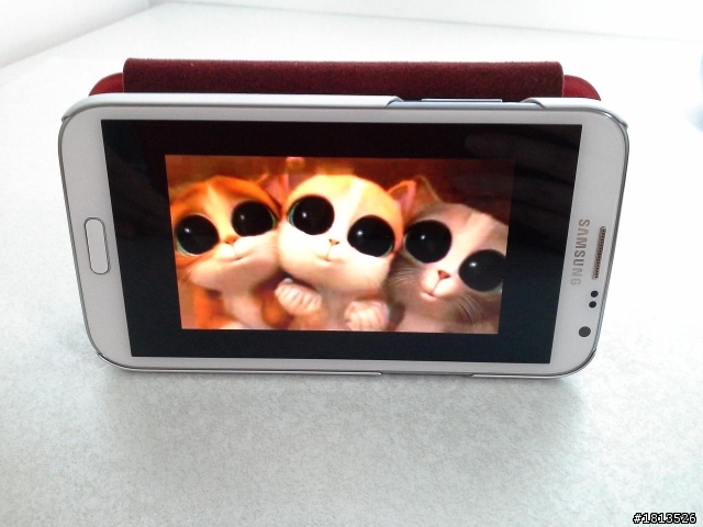 【開箱】Note2 紅色Verus可拆1+1皮套