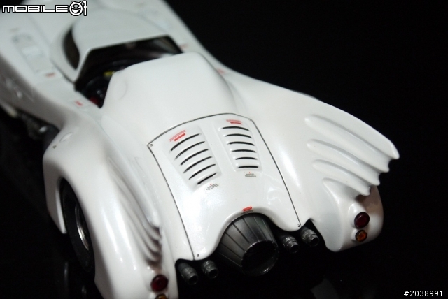 白色惡魔 蝙蝠車 珍珠白版本 (製作過程.完成圖片分享)