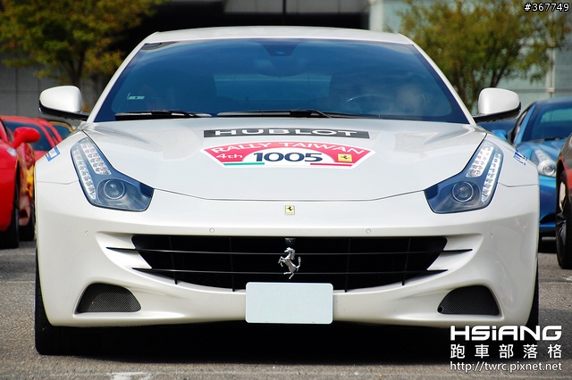 2012 Ferrari 4th Rally Taiwan