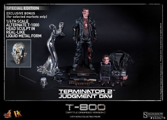 HOT TOYS DX13魔鬼終結者2阿諾T800戰損版公佈