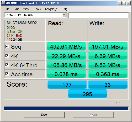新灌WIN7沒4k對齊