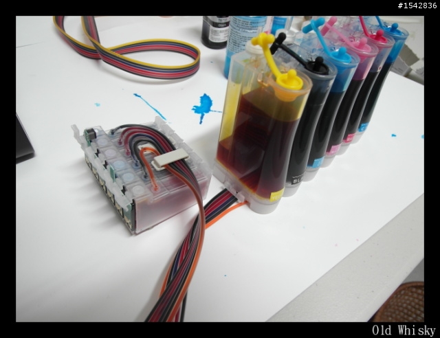 EPSON R290 改裝原廠大連供 DIY~