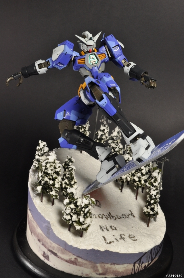 [作品分享] Gundam AGE-1 Spallow 雪季樣式