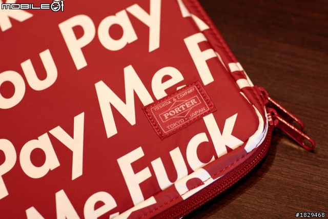 Supreme X Porter iPad Case 開箱分享