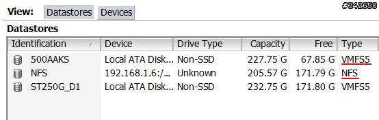 網路傳輸測試 測試六：ZFS @ Esxi