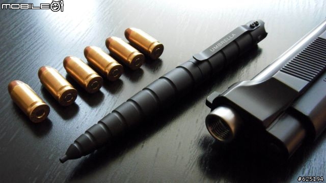 雨傘公司 TYPE-1G / 1B 鋁合金戰術筆 攝影