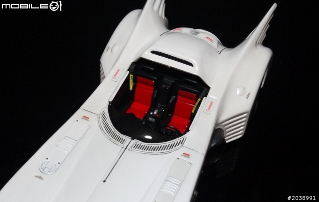 白色惡魔 蝙蝠車 珍珠白版本 (製作過程.完成圖片分享)