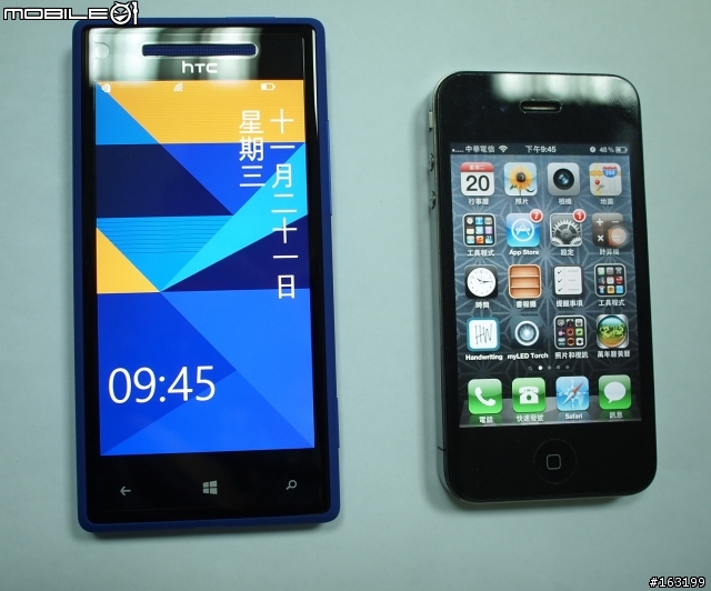 HTC 8X 藍色簡易開箱