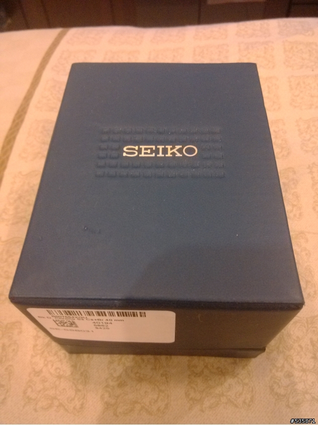 開箱 SEIKO Chronograph Watch計時錶款