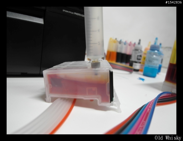 EPSON R290 改裝原廠大連供 DIY~