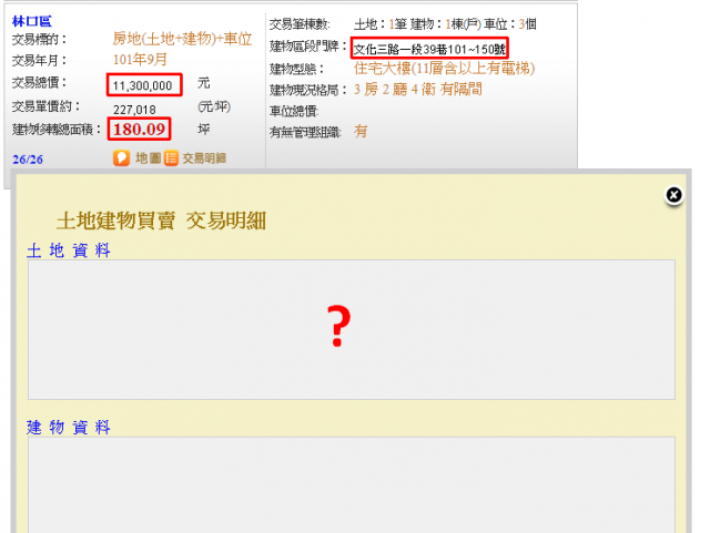 官方版實價登錄網站，你還要爛多久?