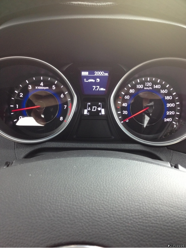 Elantra 鶯歌到九如純高速油耗測試