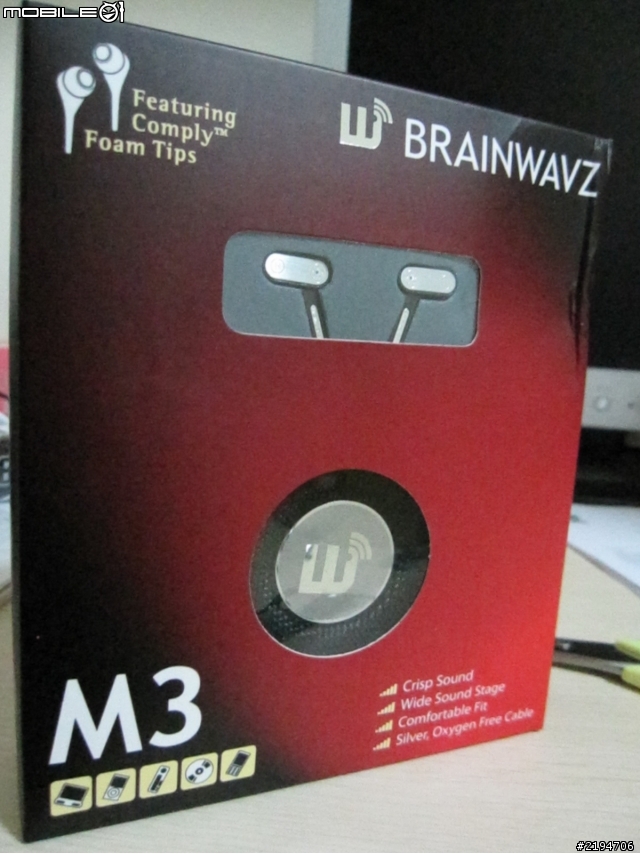 [開箱] Brainwavz M3 恰到好處的平衡好耳機