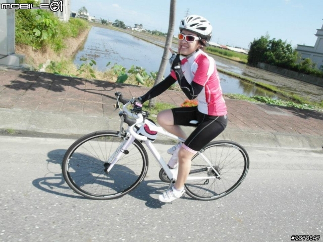 愛上公路車 深深著迷 分享騎車三個月照片^^