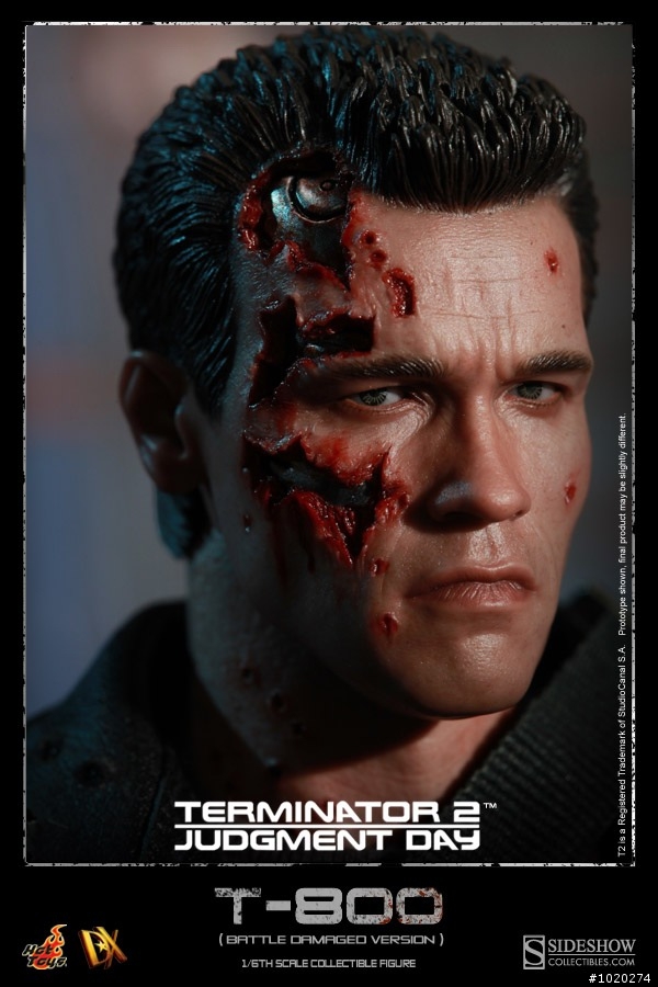 HOT TOYS DX13魔鬼終結者2阿諾T800戰損版公佈