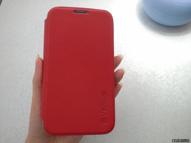 【開箱】Note2 紅色Verus可拆1+1皮套