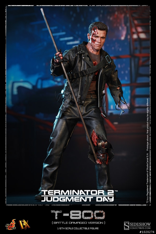 HOT TOYS DX13魔鬼終結者2阿諾T800戰損版公佈