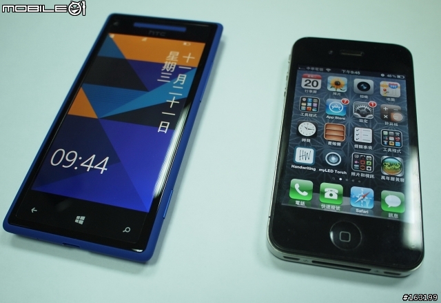 HTC 8X 藍色簡易開箱