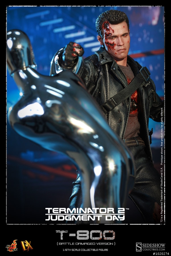 HOT TOYS DX13魔鬼終結者2阿諾T800戰損版公佈