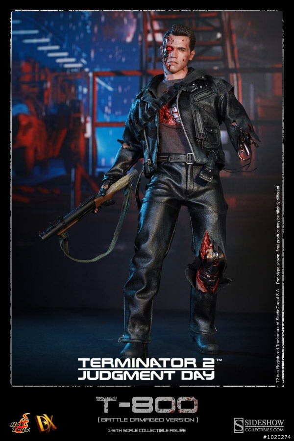 HOT TOYS DX13魔鬼終結者2阿諾T800戰損版公佈