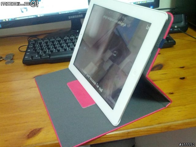 [分享]New Ipad  SGP Hard Book(筆記本式皮套) and SGP Stylus KUEL 10(觸控筆)